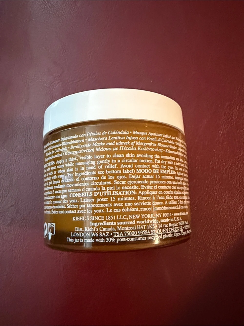 Kiehl's Calendula Petal-Infused Calming Mask